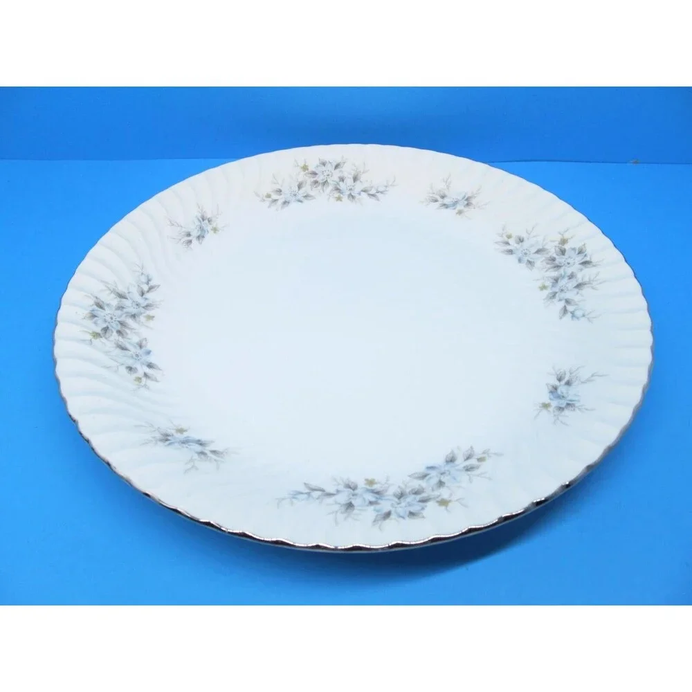 Mikasa La Fleur Bleu Large Round Floral 12